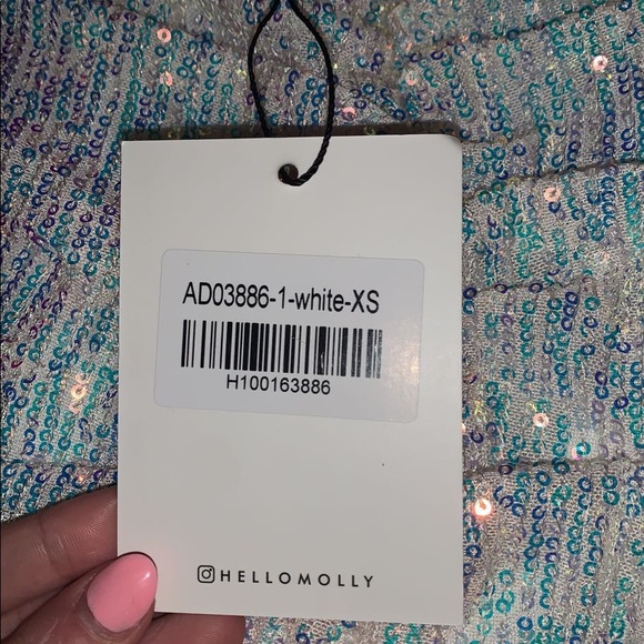 NWT Hello Molly Heart Send Dress - Picture 3 of 3